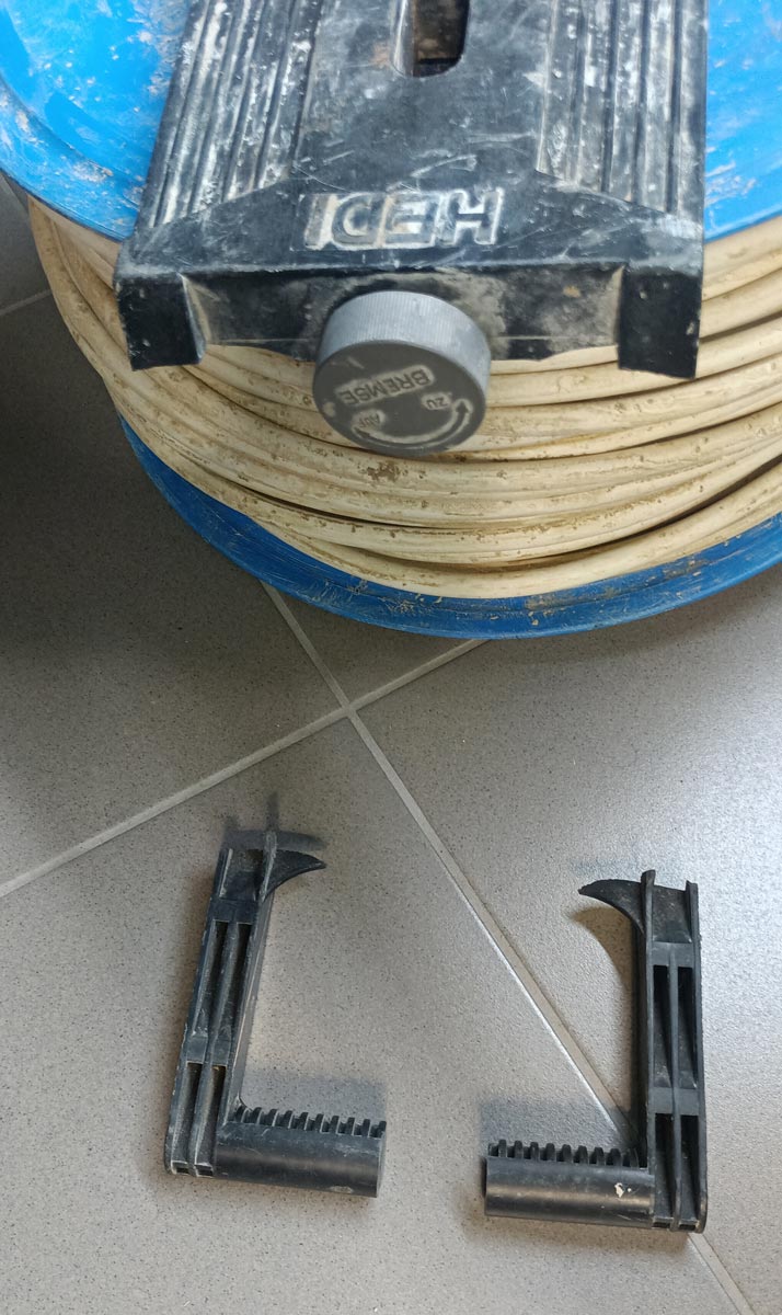 Urwany uchwyt przedłużacza 25 kg